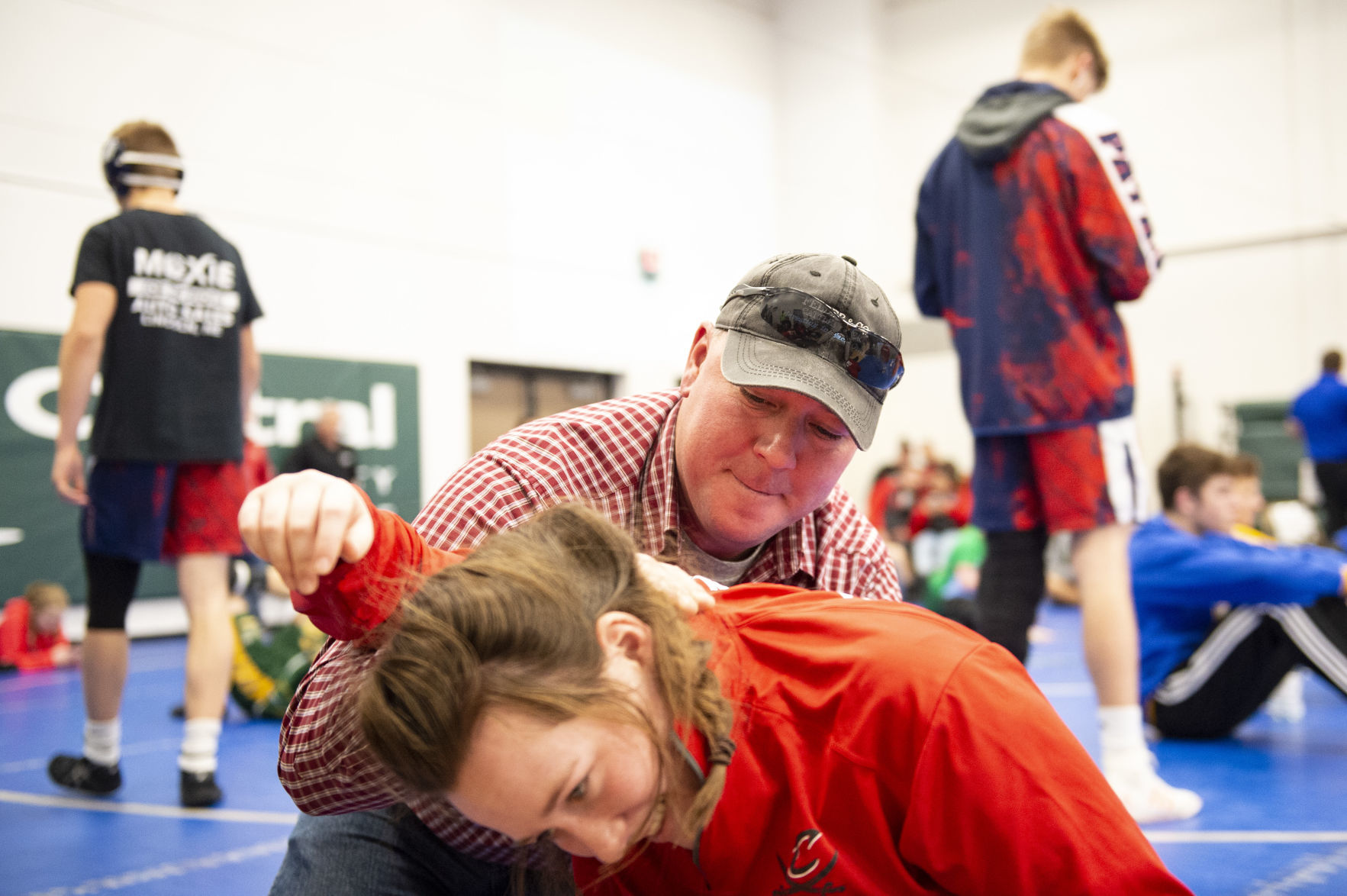 West Point-Beemer girls wrestling, 1.05